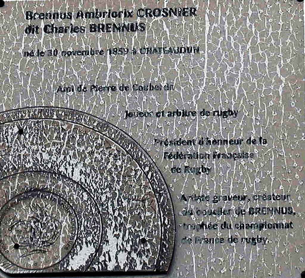 brennus plaque chateaudun